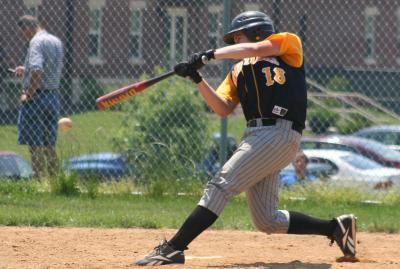 micah gets a base hit