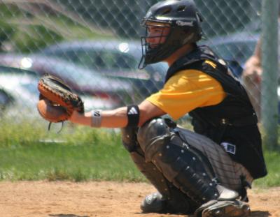 ryan behind the plate