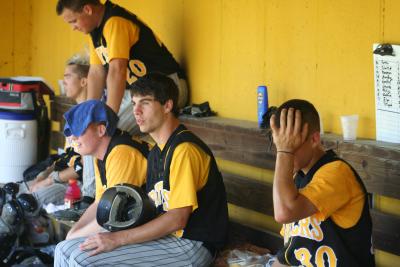 in the dugout