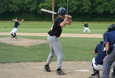 jarad waits for the pitch