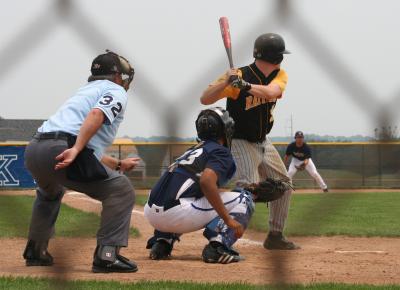 danny at the plate