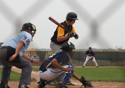 brent at the plate