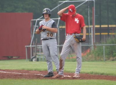  nick on first base