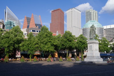 The Hague skyline