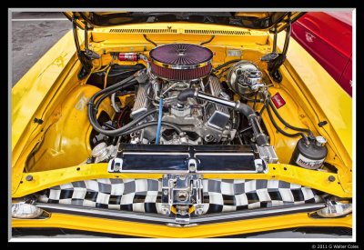 Chevrolet 1960s Nova SS Yellow DD Engine.jpg