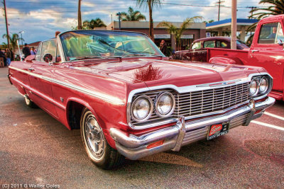 Chevrolet 1964 Impala SS Conv Red DD F.jpg