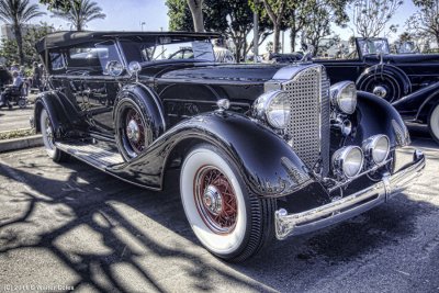 Packard 1930s Chauffer Convertible Show 2011 16.jpg
