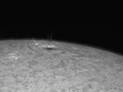 AR 11471 with flare