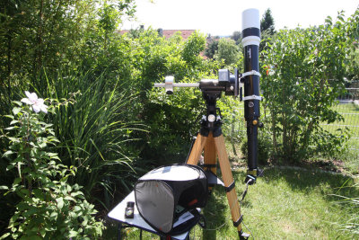 My telescope for sun observing