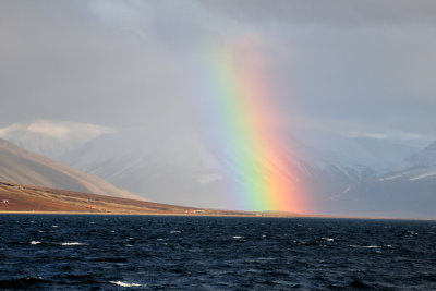Arctic rainbow...