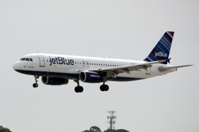Airbus A320 (N657JB) Denim Blue
