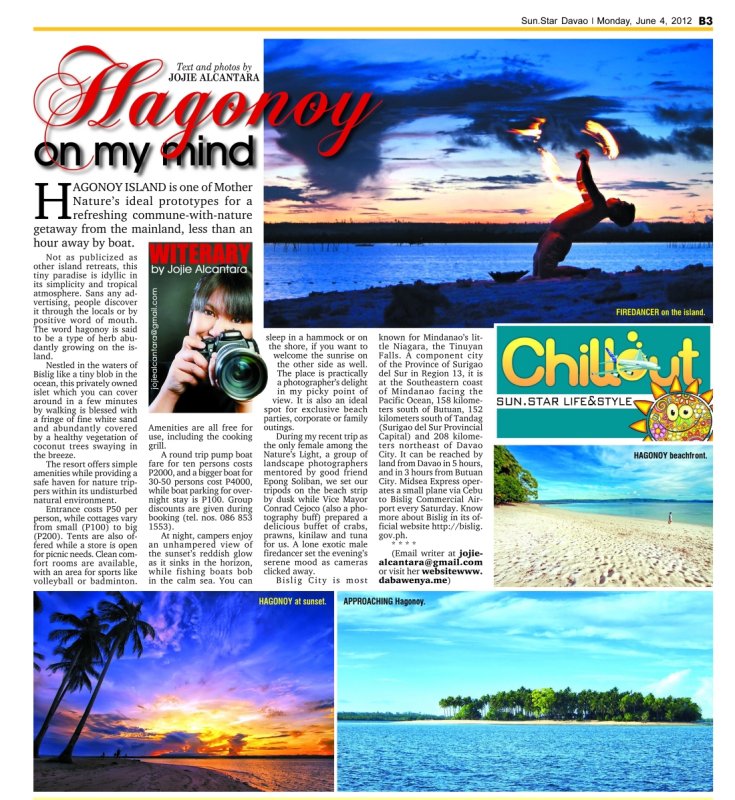 Hagonoy Island, Bislig
