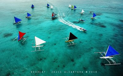 Sailing in Boracay