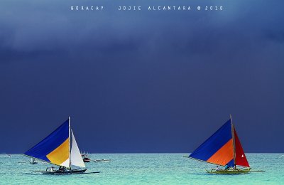 Stormy weather in Bora