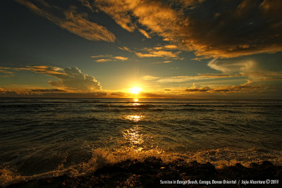 Sunrise in Bango Beach