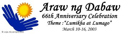 Araw ng Dabaw, 2003