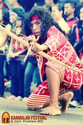 Lumad street performance