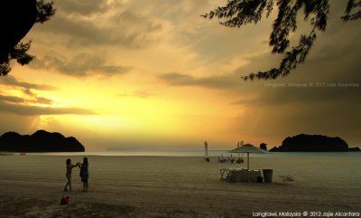 Sunset at Tanjung Rhu