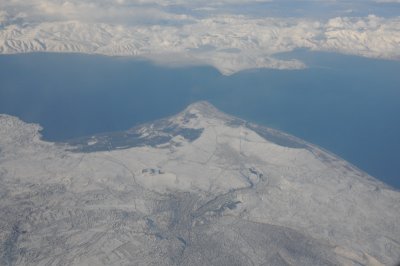 Over lake Sevan (Armenia)