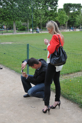 The photographer with his assistent