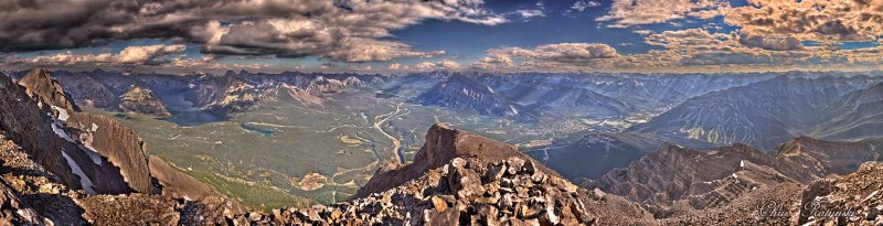 Banff from Mt. Cascade