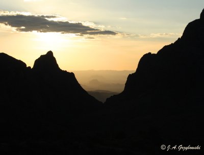 The Window from Chisos Basin