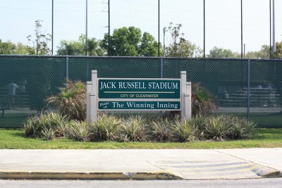 Jack Russell Stadium - Where the Phillies played for many years