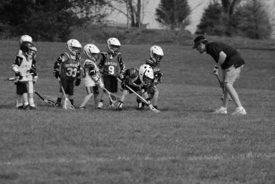 April 14, 2012 - Hunter's First LAX Game