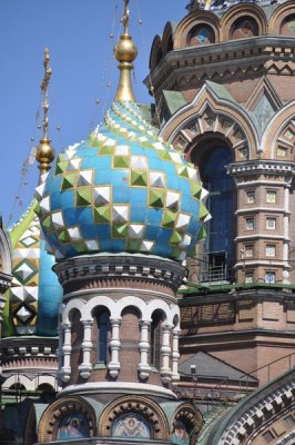Church on Saviour on Spilled Blood (detail)