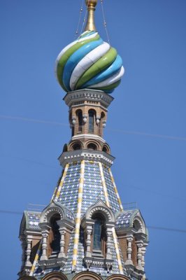Church on Saviour on Spilled Blood (detail)
