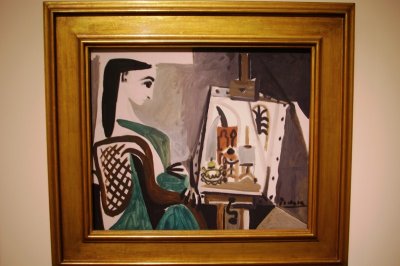 Pablo Picasso - Woman in the Studio (Femme dans l'atelier) - 1952.jpg