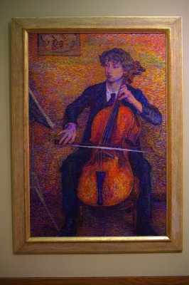 Young Man Playing a Cello - 1910 - Jo Koster.jpg