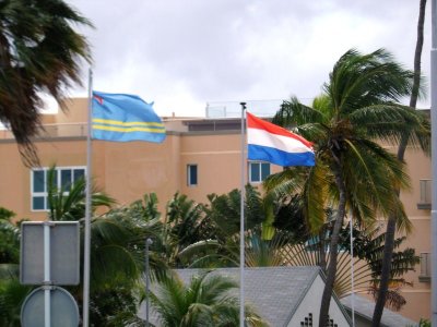 Aruban and Dutch Flag.jpg