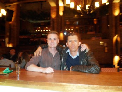 Drew and Alvaro Out for Drinks - Salto del Angel.jpg