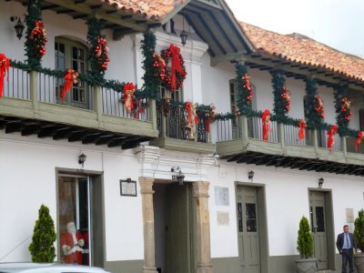 Colonial House with Christmas Decorations.jpg