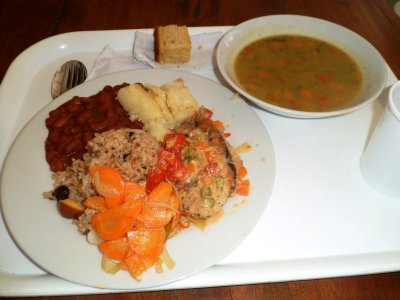 Fish, Potatoes, Beans, Salad and Soup - La Cocina de Carmela.jpg