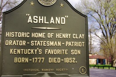 Ashland Historic Marker - Henry Clay Estate.jpg