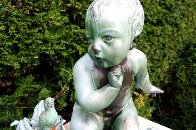 Baby Statue in Formal Garden - Henry Clay Estate.jpg