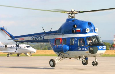 Police Helicopters - Airport Rzeszw