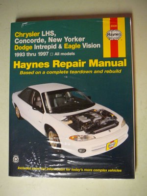 New Haynes Repair Manual - 1993-1997 Chrysler, Dodge & Eagle Cars - $3.00 - Soft Bound Book approx. 5/8 thick.