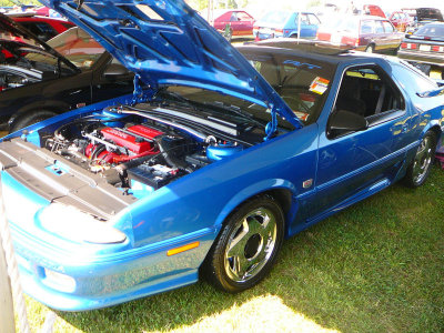 1st Place - Jackson Simler's Blue Iroc R/T