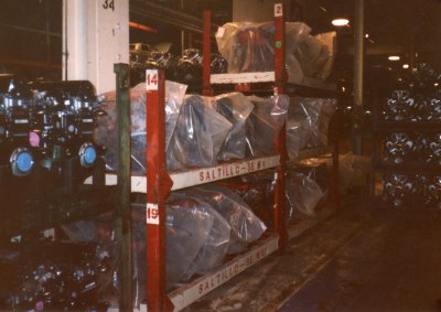 16. Stash of T-3 Motors in bags.