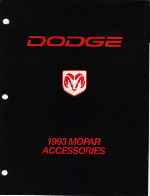 1993 Mopar Accessories available