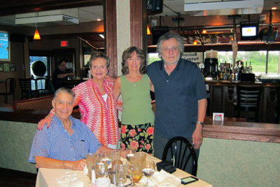 Cousin Alan (fathers side), his wife Ruth, Judy and Richard - 7/2012