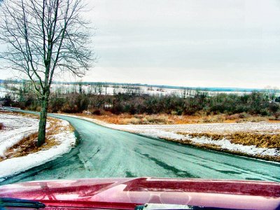 mid-winter road