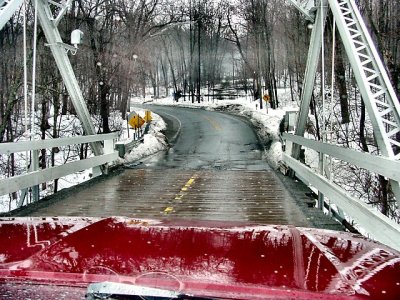 white bridge