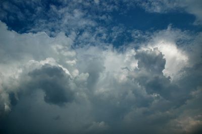 evening clouds