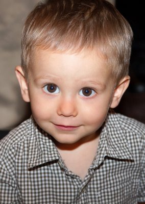 Eli's first real haircut