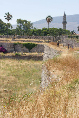 Castle of Neratzia courtyard