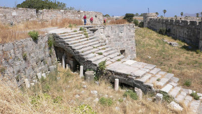 Interior of Castle of Neratzia